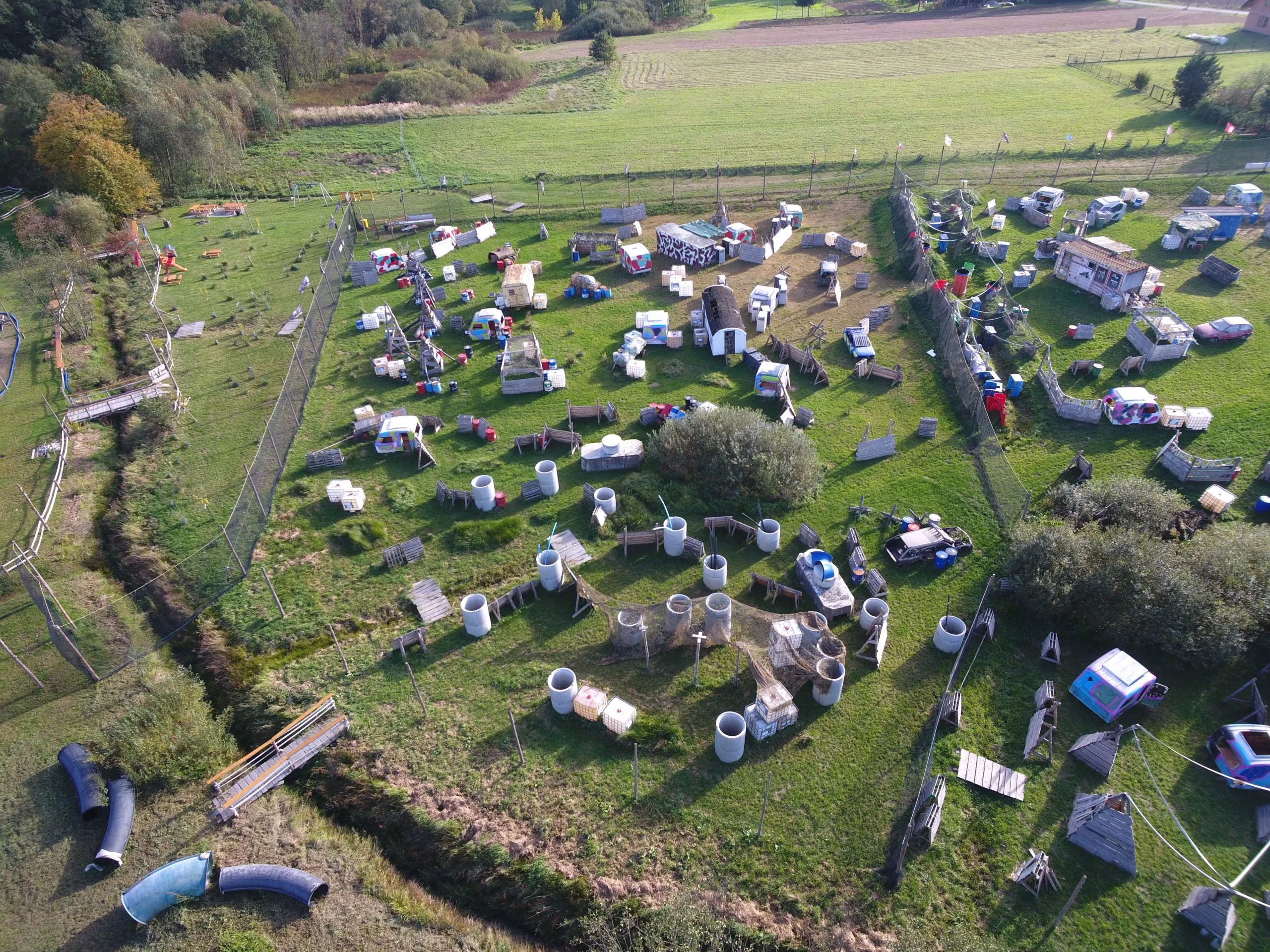 Poligony paintballowe w Arenie Mocy