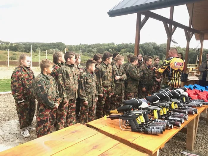 Urodziny dla Dzieci z Paintballem